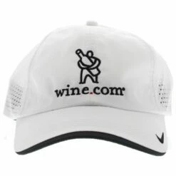 Wine.com White Nike Dri-Fit Hat