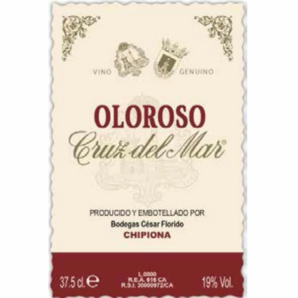 Cesar Florido Cruz Del Mar Oloroso Sherry (375ML Half-bottle) - Image 2