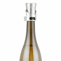 Viski Stainless Steel Champagne Stopper