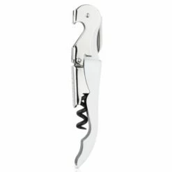 White Double Hinged Waiter’s Corkscrew