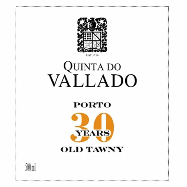Quinta Do Vallado 30 Year Old Tawny Port (500ML) - Image 2