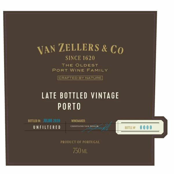 Van Zellers & Co Late Bottled Vintage Port 2017 - Image 2