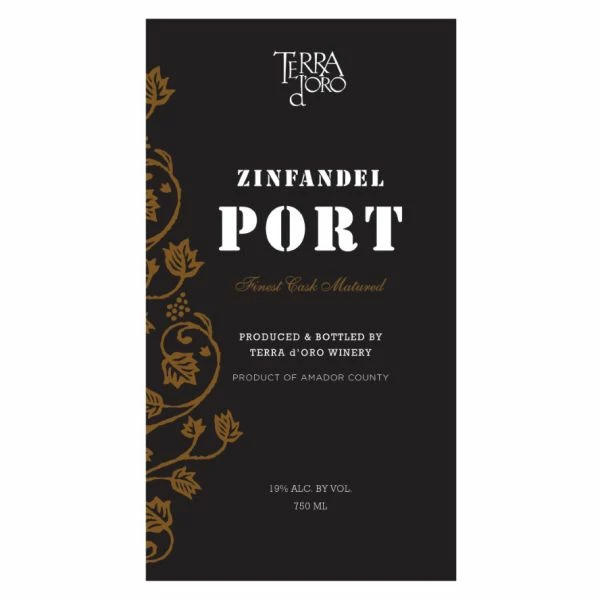 Terra D'Oro Zinfandel Port - Image 2