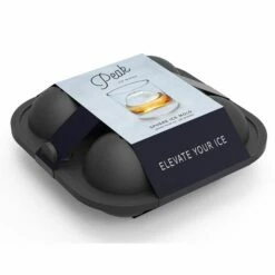 W&P Sphere Ice Tray - Charcoal