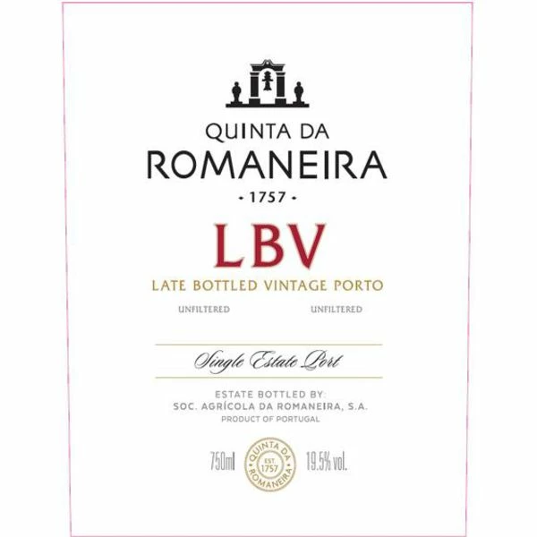 Quinta Da Romaneira Late Bottled Vintage Port 2015 - Image 2