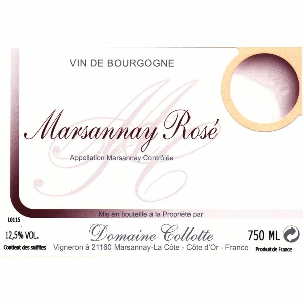 Domaine Collotte Marsannay Rose 2022 - Image 2