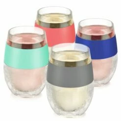 Wine FREEZE Cooling Cups (Set Of 4)