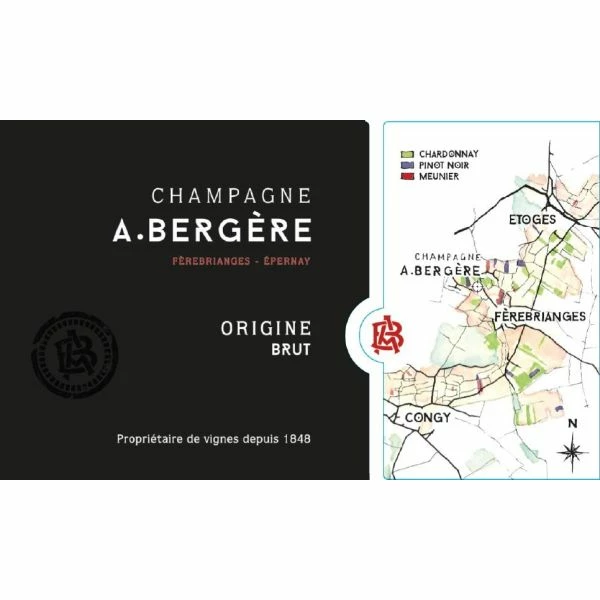 Champagne A. Bergere Brut Origine - Image 2