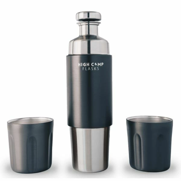 High Camp Gunmetal Firelight 750ml Flask