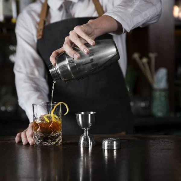 Viski Stainless Steel Cocktail Shaker - Image 4