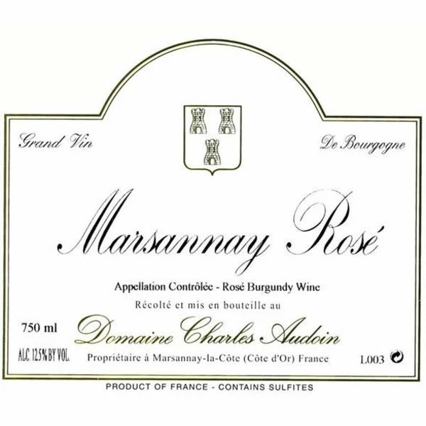 Domaine Charles Audoin Marsannay Rose 2021 - Image 2