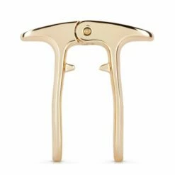 Viski Polished Gold Champagne Puller