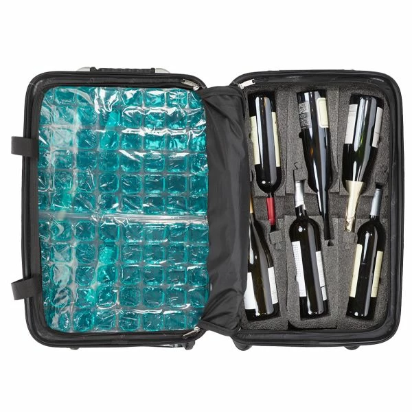 VinGardeValise 12-Bottle Wine Travel Suitcase - Image 11