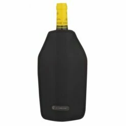 Le Creuset Wine Cooler Sleeve In Black