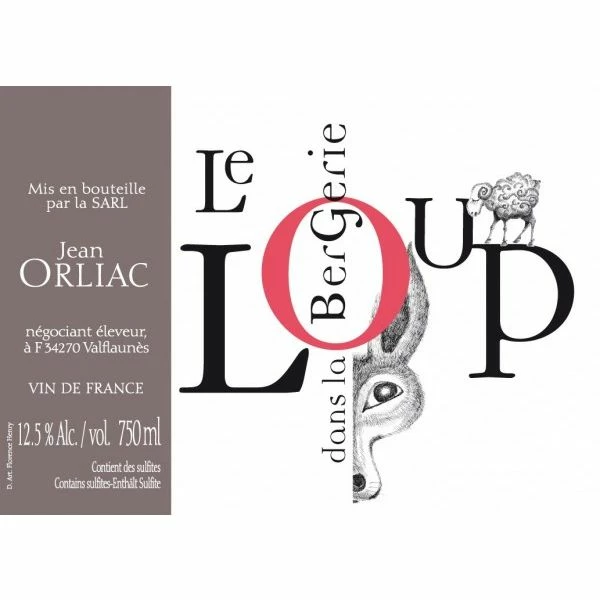 Domaine De L'Hortus Le Loup Dans La Bergerie Rose 2022 - Image 2