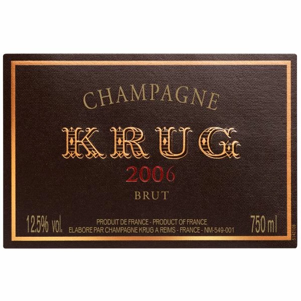Krug Brut With Gift Box 2006 - Image 2