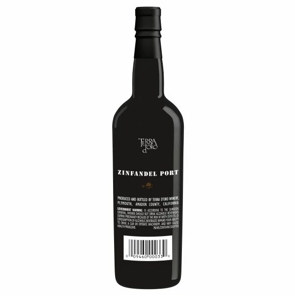 Terra D'Oro Zinfandel Port - Image 3