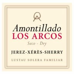 Lustau Solera Los Arcos Dry Amontillado Sherry (375ML Half-bottle)