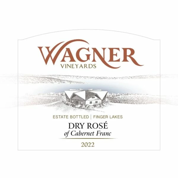 Wagner Vineyards Dry Rose Of Cabernet Franc 2022 - Image 2