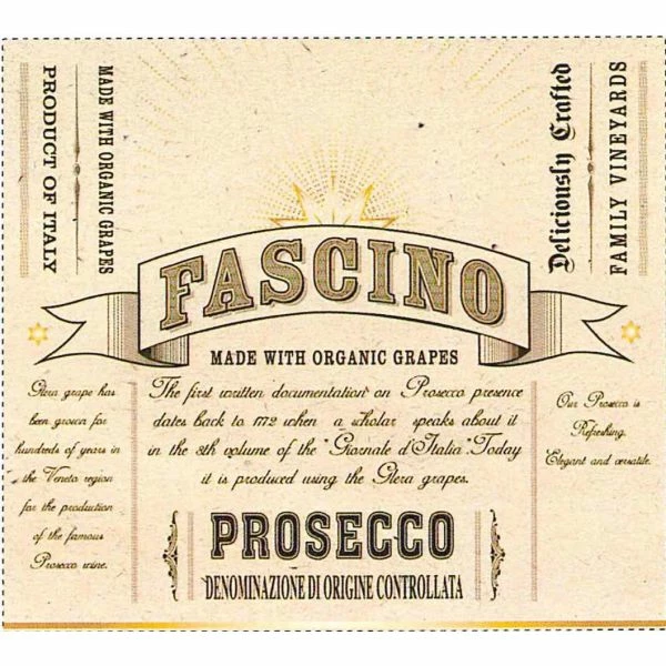 Fascino Organic Prosecco - Image 2