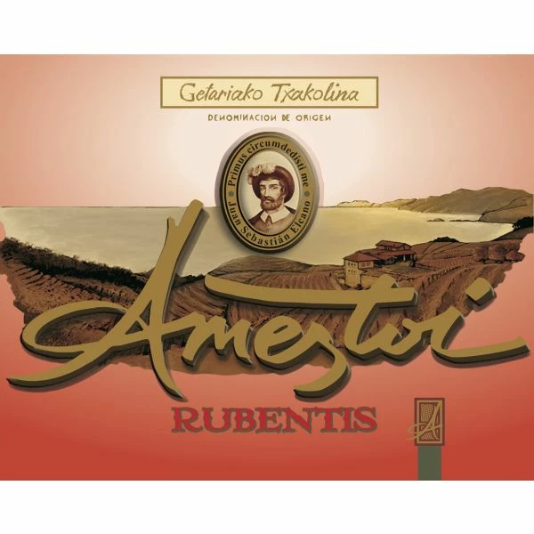 Ameztoi Getariako Txakolina Rubentis Rose 2022 - Image 2